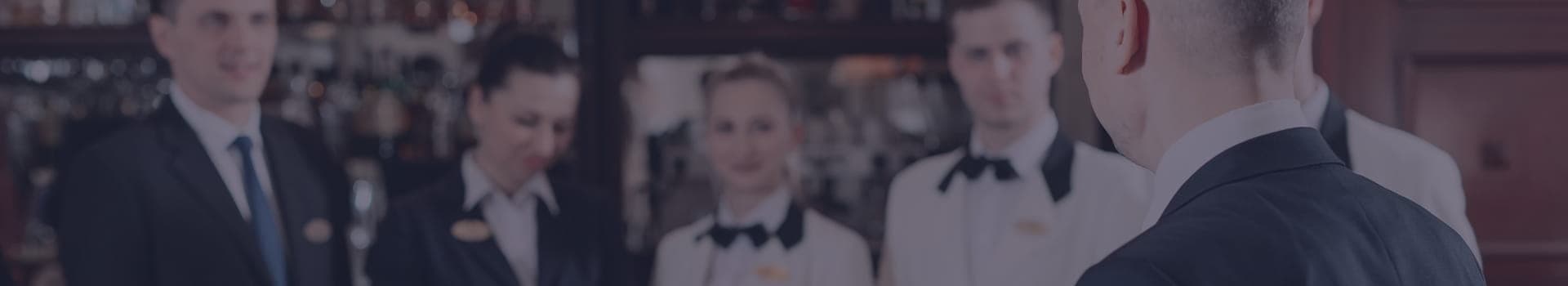 banner for the Kitchen Management & Hospitality page